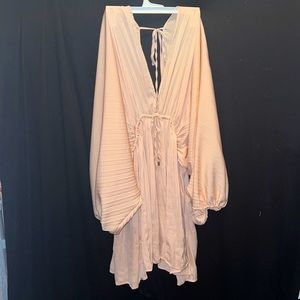Brand new with tags free people light pink dress.